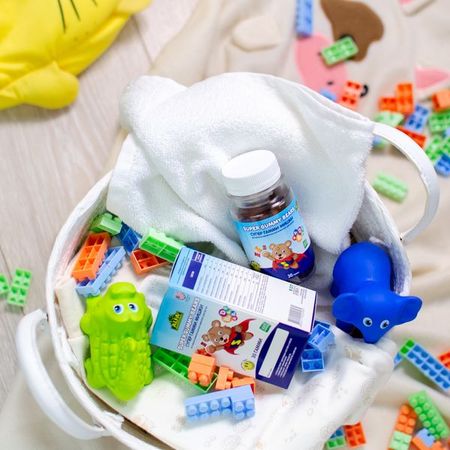 Супер Гамми Мишки для детей для мальчиков с 4 лет Alfa Vitamins пастилки жевательные 1800мг 30шт