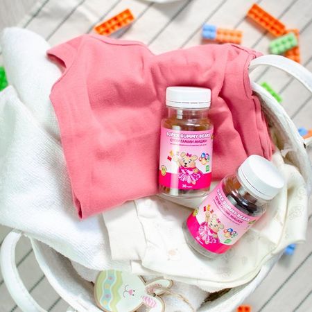 Супер Гамми Мишки для детей для девочек с 4 лет Alfa Vitamins капсулы 1800мг 30шт