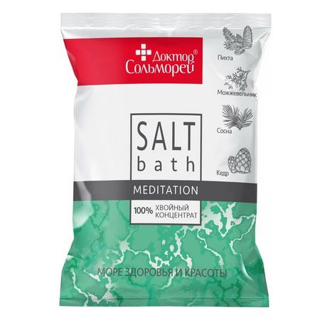Соль для ванн хвойная медитация Доктор Сольморей 500г аналайо бхикку медитация сатипаттхана практическое руководство