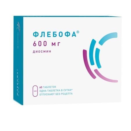 Флебофа таблетки 600мг 60шт
