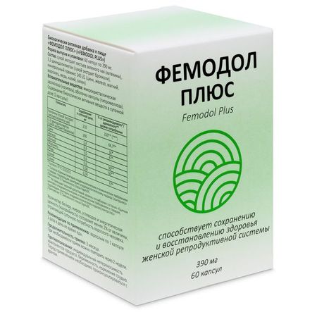 Фемодол Плюс капсулы 390мг 60шт