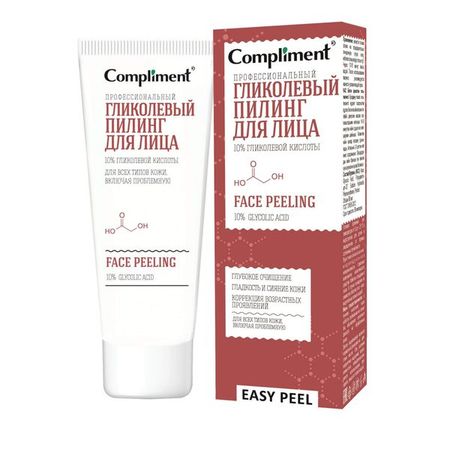 Пилинг для лица профессиональный гликолевый Easy Peel Compliment/Комплимент 80мл