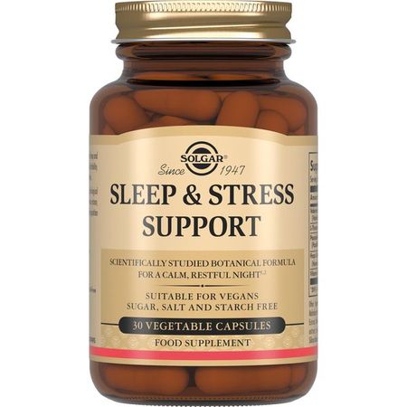 Сон и ночной стресс-контроль Solgar/Солгар капсулы 534мг 30шт