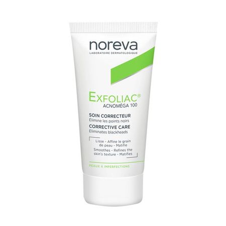 Крем для лица корректирующий Acnomega 100 Exfoliac Noreva/Норева туба 30мл