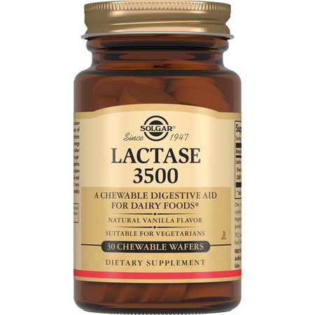 Лактаза 3500 Solgar/Солгар таблетки жевательные 1000мг 30шт