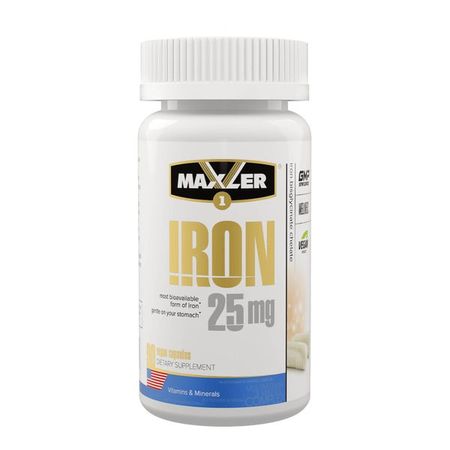 Железо Maxler/Макслер капсулы 415мг 90шт