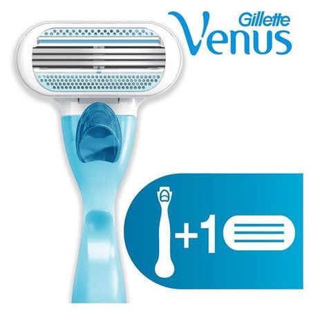 Женская бритва Gillette Venus (Жиллетт Винус) + Сменная кассета 1 шт.