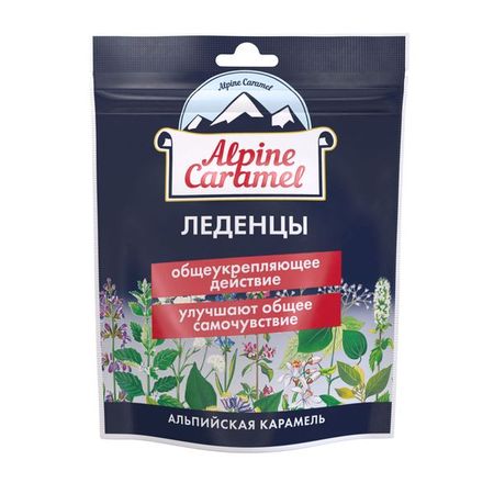 Альпийская карамель Alpine Caramel леденцы пак. 75г
