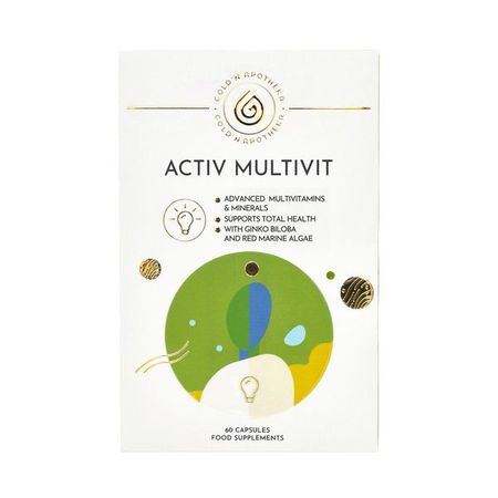 Актив витаминс 30/60/90 Gold'n Apotheka капсулы 600мг 60шт