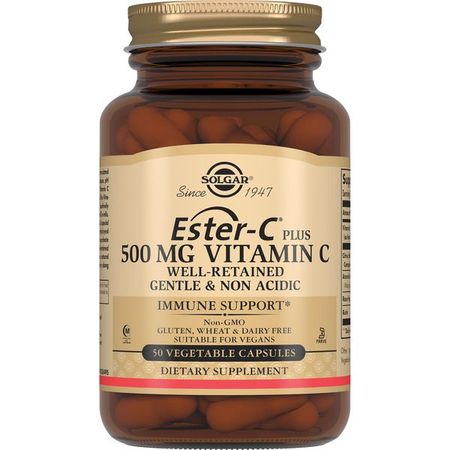 Витамин С+Эстер-С Solgar/Солгар капсулы 500мг 50шт