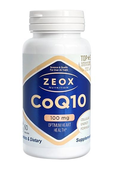Коэнзим Q10 Zeox Nutrition капсулы 100мг 60шт