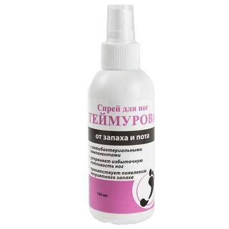 Спрей для ног от запаха и пота Теймурова PharmLeveL фл. 150мл