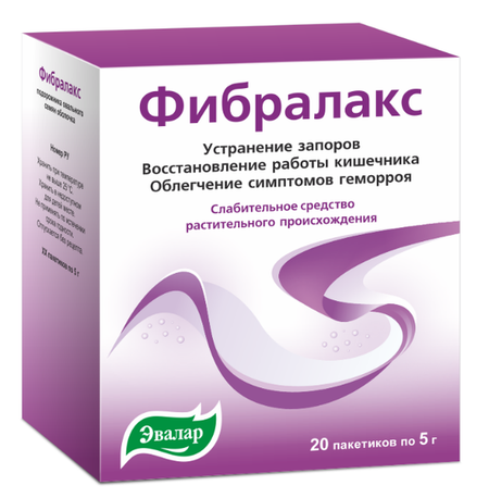 Фибралакс порошок для приг сусп. для внутр. прим. 5г 20шт