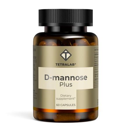 Д-манноза Плюс Tetralab/Тетралаб капсулы 640мг 60шт