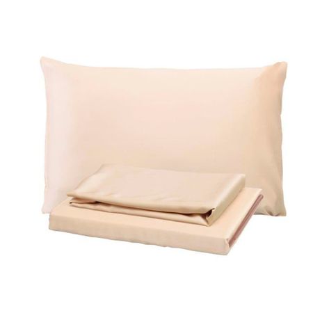 Комплект постельного белья Евро тенсель Mona Liza Gold бежевый без простыни на кого я похожа избранное