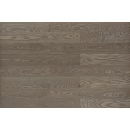 Паркетная доска однополосная «Ясень серый» лак 0.909 м²