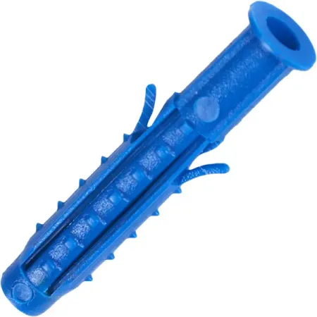 Дюбель распорный для полнотелых материалов 6x40 мм полипропилен 10 шт. касса счетных материалов учись считать