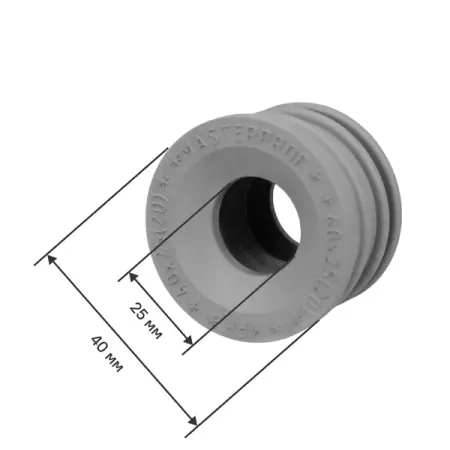 Манжета сантехническая переходная MPF 40x25 мм