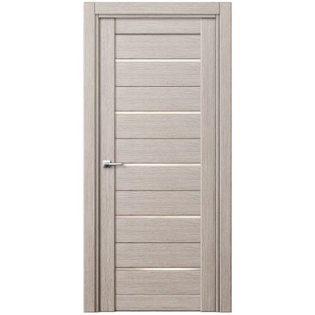 Дверь межкомнатная Corsa Deco S5 700х2000 мм финишпленка капучино со стеклом