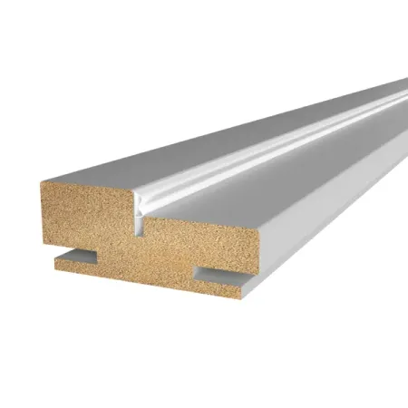 Комплект дверной коробки телескопический 2060x80x28 мм эмаль цвет светло-серый (2.5 шт.) добор дверной коробки канзас опал виана 2070x150x10 мм пвх дуб европейский серый