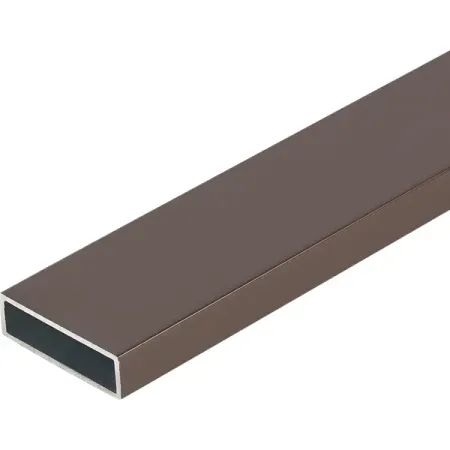 Профиль поперечный для москитной сетки ПВХ 2.5x90 см коричневый