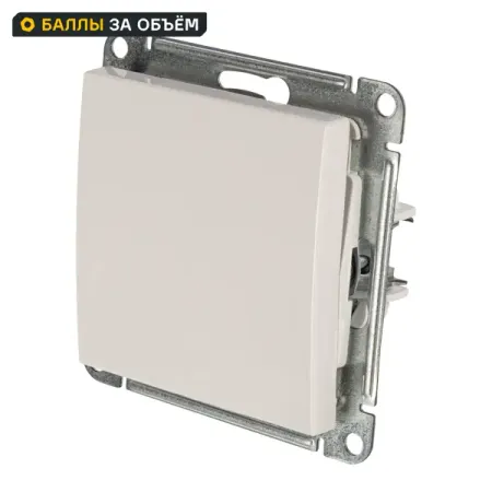 Переключатель перекрестный встраиваемый Systeme Electric W59 1 клавиша цвет белый bingoelec smart zigbee переключатель