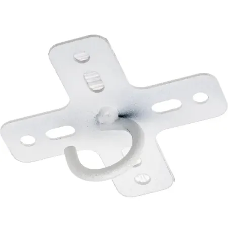 Кронштейн для крепления люстр и подвесов 235808 цвет белый хру ные призм для люстр 20 шт