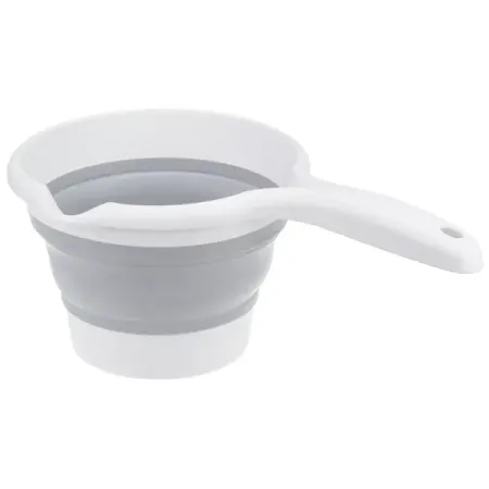 Ковш складкой круглый Idea Флекс Смоки полипропилен 1 л круглый холст на картоне art idea 30 см