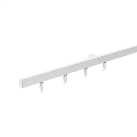 Карниз однорядный Arttex Facile 280 см алюминий карниз 2 рядный arttex хай тек квадро 240см арт 148 471