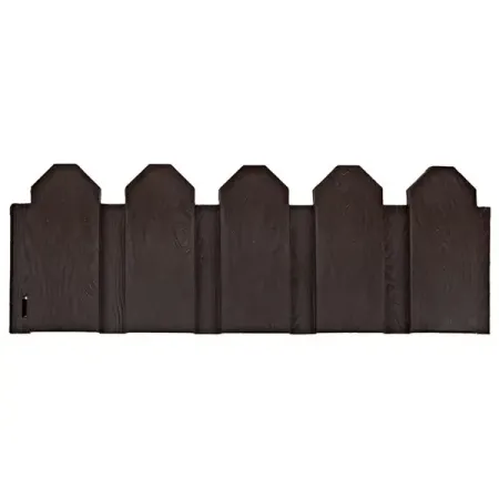 Ограждение Дачник 300x18 см цвет коричневый