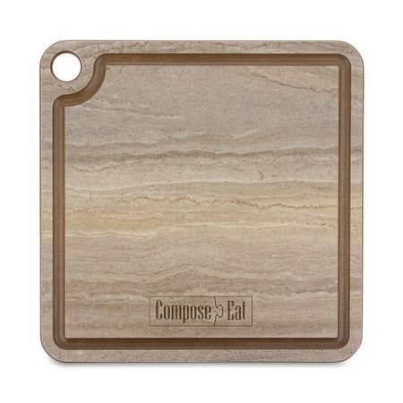 Подставка под горячее ComposeEat травертин капучино 18х18 см
