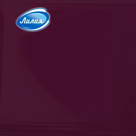 Салфетки бумажные Лилия 33х33см Бордовый 2сл 20шт салфетки бумажные экзотика 616412 33х33см   20шт страна карнавалия упаковка