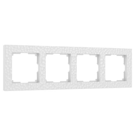 Рамка Werkel Hammer четырехместная белая (a052523)
