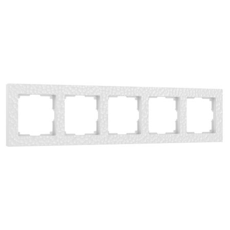 Рамка Werkel Hammer пятиместная белая (a052529)