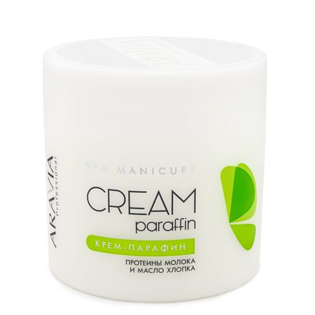 Крем-парафин Aravia Professional натуральный 300 мл крем мёд медовый дом натуральный очный клубника и мята стеклянная банка 320 г