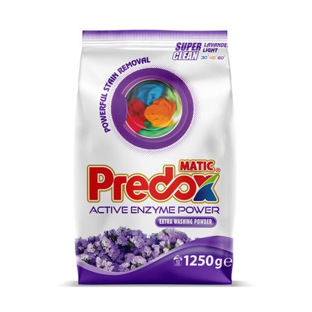 Порошок для стирки Predox Лаванда 3000 г турбослим активные волокна эвалар пор д приг р ра внутрь 60 гр