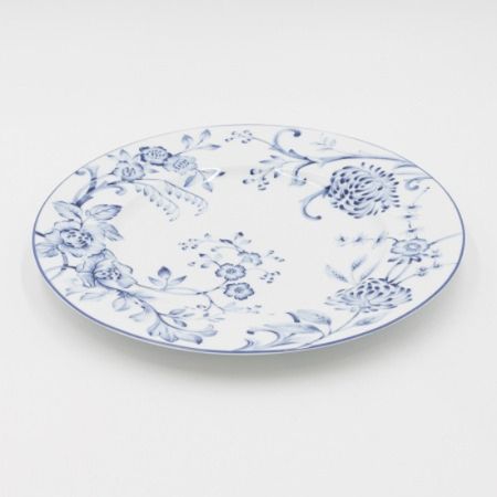 Тарелка Porcelana Bogucice Evia Blue 28,5 см