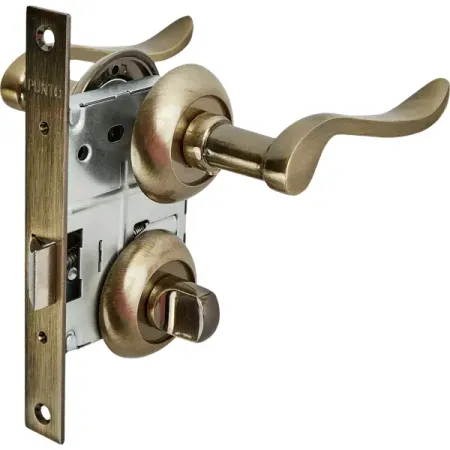 Дверные ручки Punto Olivia с запиранием комплект цвет бронза дверные ручки punto crona без запирания бронза