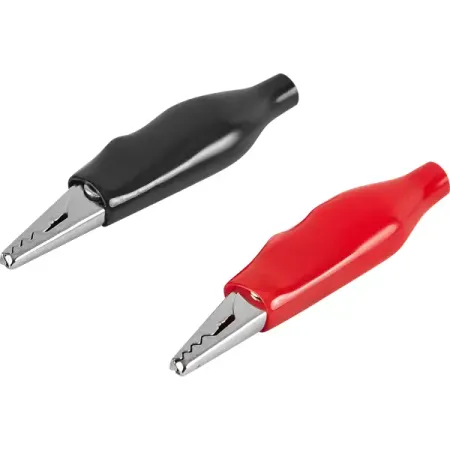 Зажим крокодил в изоляторе DAC-5A-40-H2 цвет разноцветный 2 шт. зажим крокодил для мультиметра eleabc 1 пара