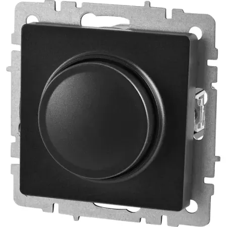 Диммер встраиваемый IEK Brite цвет черный беспроводной диммер veromount skydance v1 l