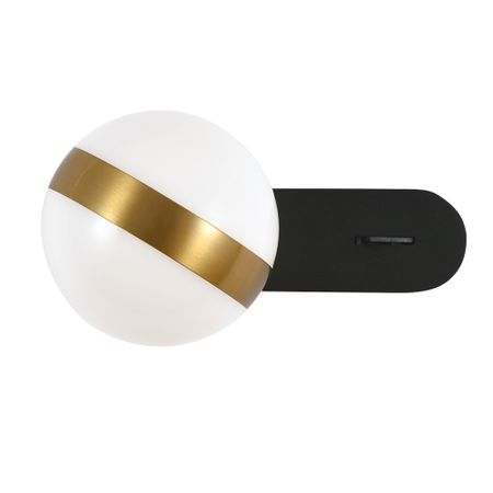 Светильник настенный Arte Lamp A2125AP-1BK светильник бра настенный arte lamp sebastian белый