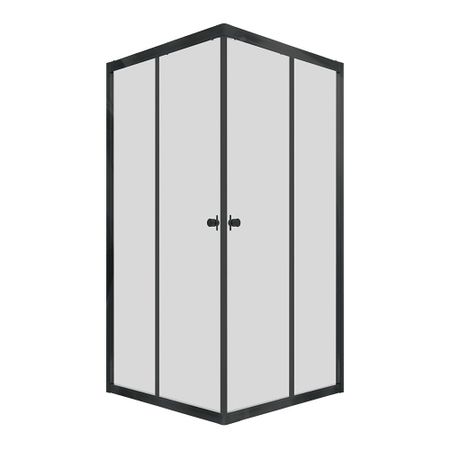 Душевой уголок Triton Вента черный 90х90х185 см квадрат стекло прозрачное 4 мм (Щ0000054466) формы для печенья ailihu 28 шт алюминиевые животные