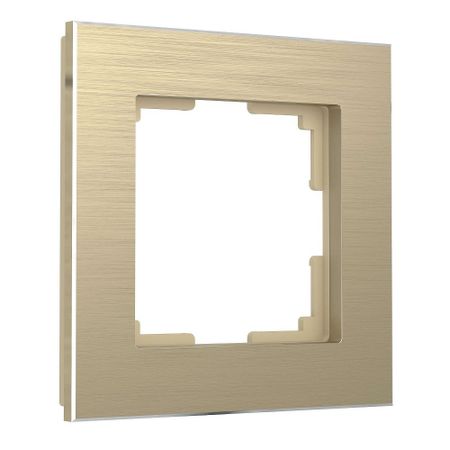 Рамка Werkel Aluminium одноместная шампань (a052312)