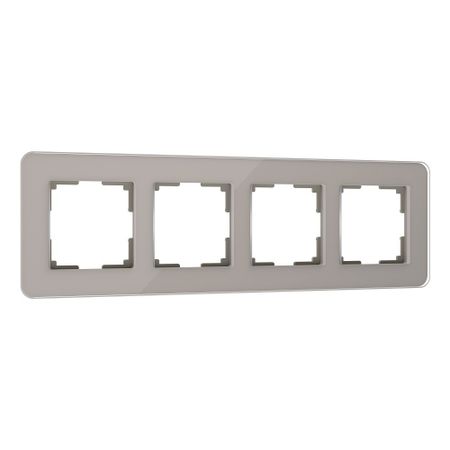 Рамка Werkel Elite четырехместная дымчатая (a057877)