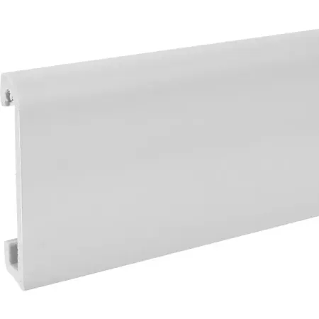 Плинтус напольный Atrium РМ полистирол ударопрочный цвет белый 2000x16x80 мм