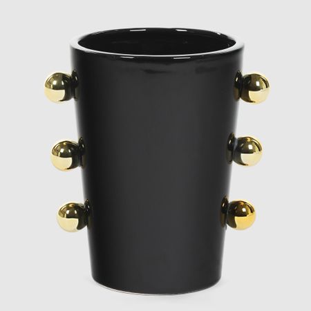 Кашпо для цветов Dekor pap 14,4x12,9x18 см кашпо панда керамика 11х9 12 08000 202306 114