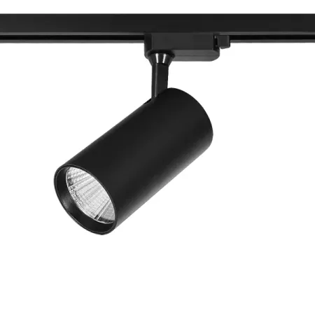 Трековый светильник спот светодиодный Volpe ULB-Q276 32W/3000К 32 Вт однофазный цвет черный