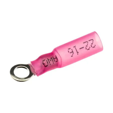 Наконечник с термоусаживаемой манжетой Duwi НКИ-Т 1.5-4 мм цвет красный 10 шт.