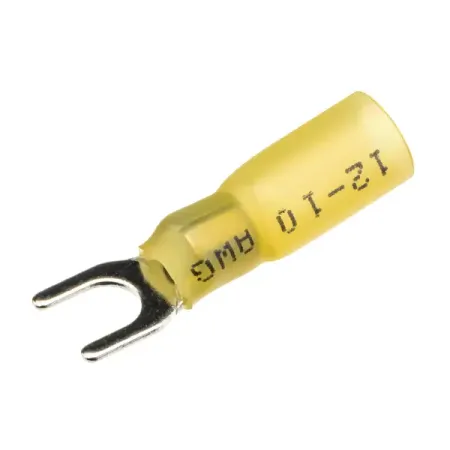 Наконечник с термоусаживаемой манжетой Duwi НВИ-Т 6 мм² цвет желтый 10 шт.