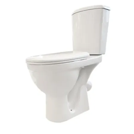 Унитаз-компакт Rosa Дон Люкс косой выпуск двойной слив